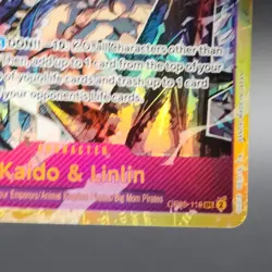 One Piece Kaido & Linlin OP08-119 SEC Original Print - Two Legends - Image 5