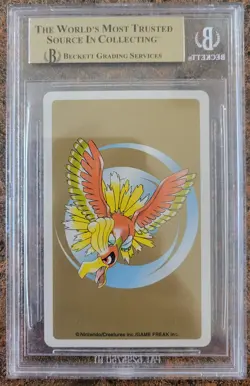 1999 Scizor King of Clubs #212 Pokemon Gold Playing Card Japanese BGS 10 - Image 2