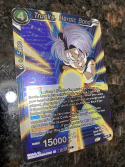Trunks Heroic Bond Championship 2022 Promo Foil Dragon Ball Super Card Game | NM - Image 3