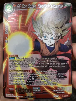 SS Son Goten Familial Fellowship Championship 2022 Promo Foil DBS Card Game | NM - Image 1