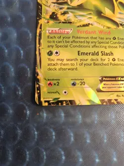 Pokemon TCG Virizion EX Plasma Blast Ultra Rare Holo Card 9/101. Very Nice - Image 5