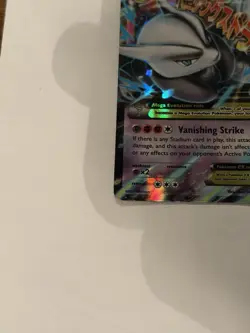 Pokemon M Mewtwo EX Vanishing Strike 63/162 BREAKthrough Ultra Rare Holo Card - Image 3