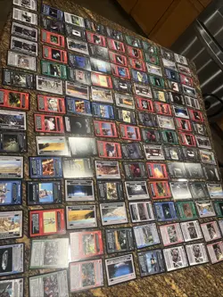 124 Decipher 1998 Star Wars Card Lot Unplayed Cards - Image 1