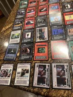 124 Decipher 1998 Star Wars Card Lot Unplayed Cards - Image 4