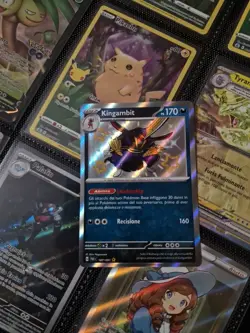 POKEMON KINGAMBIT 187/091 DESTINO DI PALDEA ITA FRESH PACK SHINY - Image 1