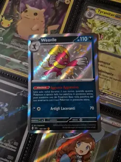 POKEMON WEAVILE 183/091 DESTINO DI PALDEA ITA FRESH PACK SHINY - Image 1