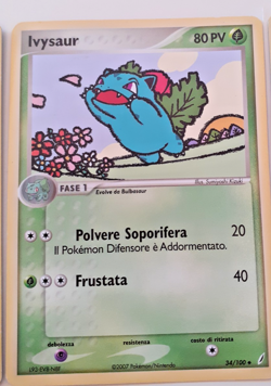 Lotto carte Pokemon evoluzioni Bulbasaur appartenenti a Ex Crystal Guardians - Image 4