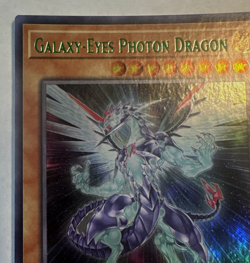 YuGiOh Galaxy-Eyes Photon Dragon (Green) LDS2-EN047 Ultra Rare 1st Edition NM - Image 2