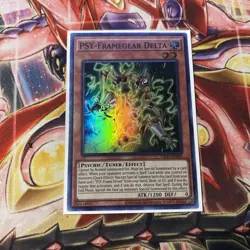 YuGiOh PSY-FRAMEGEAR DELTA Super Rare OP25-EN005 played Same Day Shipping! - Image 1