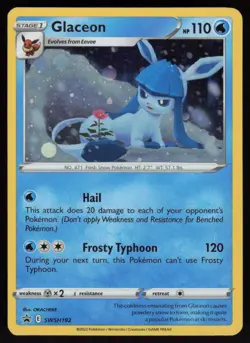 Glaceon SWSH192 Holo: Sword & Shield Promo Cards Pokemon TCG Near Mint - Image 1