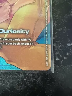 Bandai A Healthy Curiosity R-1 Command 1 Gundam War TCG Card - Image 5