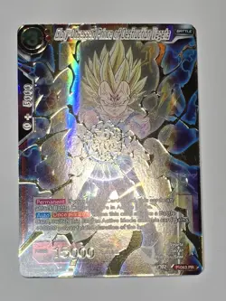 Glory Obsessed Prince Of Destruction Vegeta P-063 PR FOIL DBS Card Game NM/M - Image 1