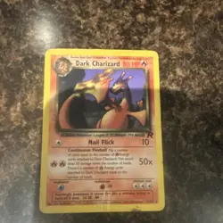 Pokemon Dark Charizard Rare 80 HP Team Rocket Card 21/82 Pokemon TCG - Image 1
