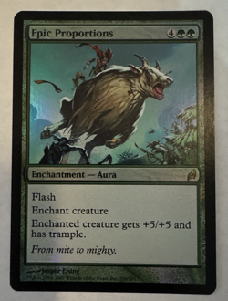 Epic Proportions (Foil) 209/301 MTG Magic The Gathering NM - Image 1