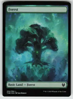 Forest Theros Beyond Death 254 Near Mint Foil - Image 1