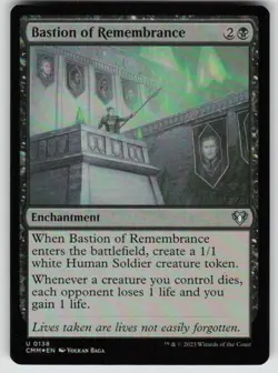 Bastion of Remembrance Commander Masters 138 Near Mint Foil - Image 1