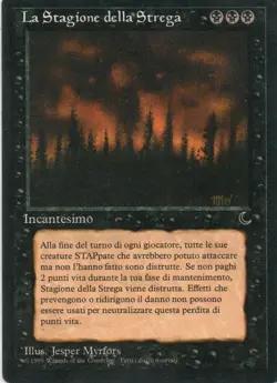 MTG: The Dark: Season of the Witch (Italian): Lightly Played Condition - Image 1