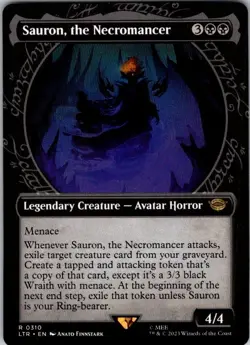 Magic | LTR | Sauron, the Necromancer (Showcase) | 310 | Normal | NM - Image 1