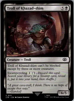 Magic | LTR | Troll of Khazad-dum | 111 | Normal | NM - Image 1