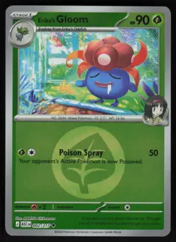 Erika's Gloom 002/217 Reverse Holo: Ascended Heroes Pokemon TCG Near Mint - Image 1