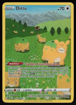 Ditto GG22/GG70: Crown Zenith Galarian Gallery Pokemon TCG Near Mint - Image 1