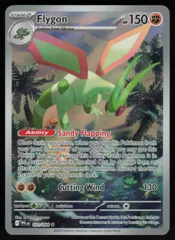 Flygon 101/094 Full Art: Phantasmal Flames Pokemon TCG Near Mint - Image 1