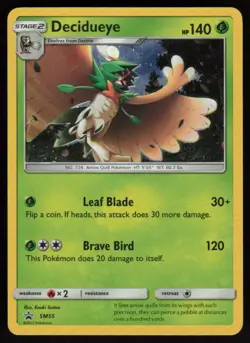 Decidueye - SM55 Holo: SM Promos Pokemon TCG Near Mint - Image 1