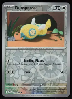 Dunsparce 120/159 Reverse Holo: Journey Together Pokemon TCG Near Mint - Image 1