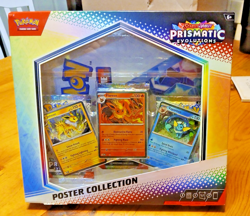 Pokemon TCG Scarlet & Violet Prismatic Evolutions Poster Collection Shipped Free - Image 2