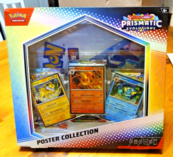Pokemon TCG Scarlet & Violet Prismatic Evolutions Poster Collection Shipped Free - Image 4