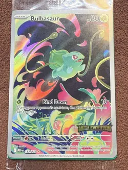 Bulbasaur 133/132 - Stamped Mega Evolutions Promo - Box Topper - Pokemon TCG - Image 1