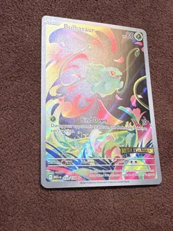 Bulbasaur 133/132 - Stamped Mega Evolutions Promo - Box Topper - Pokemon TCG - Image 2