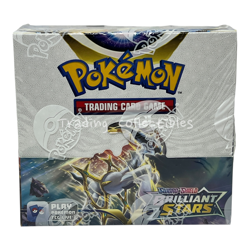 Brilliant Stars Pokemon Booster Box - Sword & Shield - Factory Sealed with case - Image 2