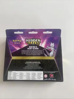 Pokemon Hidden Fates Mewtwo PIN Collection eng - Image 3