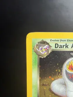 Team Rocket Pokemon TCG Dark Arbok Holo Rare 2/82 NM/LP - Image 5