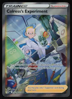 Colress's Experiment GG59/GG70: Crown Zenith Galarian Gallery Pokemon TCG NM - Image 1