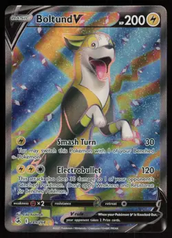 Boltund V (Full Art) 249/264: Fusion Strike Pokemon TCG Near Mint - Image 1