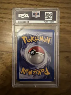 2000 Pokemon Gym Heroes Misty's Seadra Holo Rare 9/132 PSA 9 with Swirl - Image 2