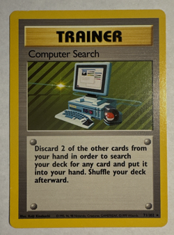 Pokemon lot Base Vintage Computer Search 71/102, Gastly 50/102, Energy 100/102 - Image 3