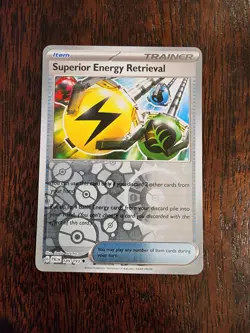 Superior Energy Retrieval 189/193 - Paldea Evolved - Pokemon - Reverse Holo - NM - Image 1