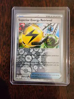 Superior Energy Retrieval 189/193 - Paldea Evolved - Pokemon - Reverse Holo - NM - Image 4