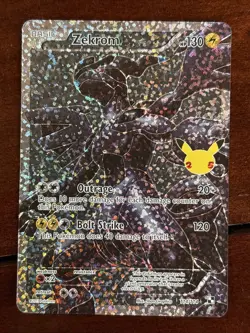 Pokemon Celebrations Zekrom 114/114 Classic Collection Holo - Image 1