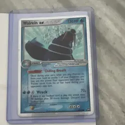 Pokemon Walrein ex EX Power Keepers 99/108 150 HP Stage 2 Regular English 2007 - Image 1