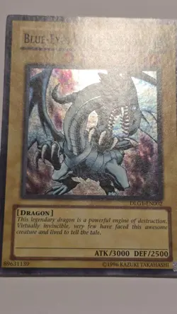 Blue-Eyes White Dragon DLG1-EN002 Dark Legends Unlimited - Image 2