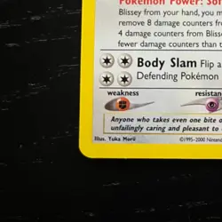 BLISSEY 2/64 Rare Pokemon Holo Card Neo Revelation Excellent Condition - Image 5
