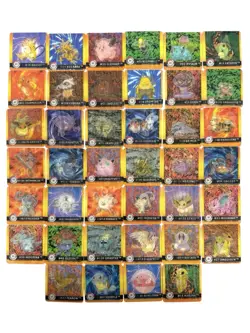 1999 Pokemon Artbox Action Flipz Cards Premier Edition Full Set 1-40 Lenticular - Image 1