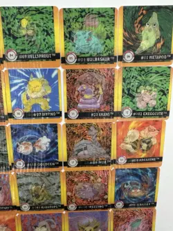 1999 Pokemon Artbox Action Flipz Cards Premier Edition Full Set 1-40 Lenticular - Image 4