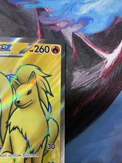 Pokemon TCG Ninetales EX SV Scarlet & Violet 151 Double Rare Holo Card - Image 3