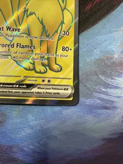Pokemon TCG Ninetales EX SV Scarlet & Violet 151 Double Rare Holo Card - Image 4