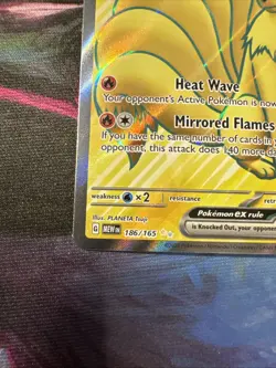 Pokemon TCG Ninetales EX SV Scarlet & Violet 151 Double Rare Holo Card - Image 5
